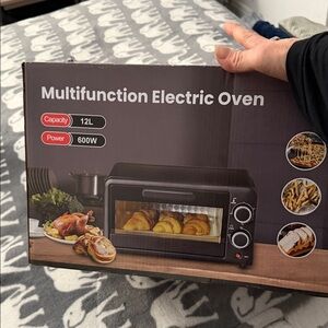 Multifunction Electric Oven - grey color